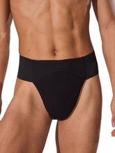 Load image into Gallery viewer, Capezio - Quilted Cotton Panel Thong Dance Belt