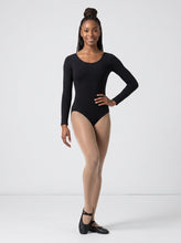 Load image into Gallery viewer, BLOCH Ladies Premier Long Sleeve Leotard - Black