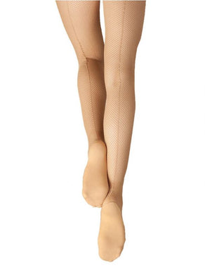 Capezio - Professional Fishnet Tight w/ Seams - 3400
